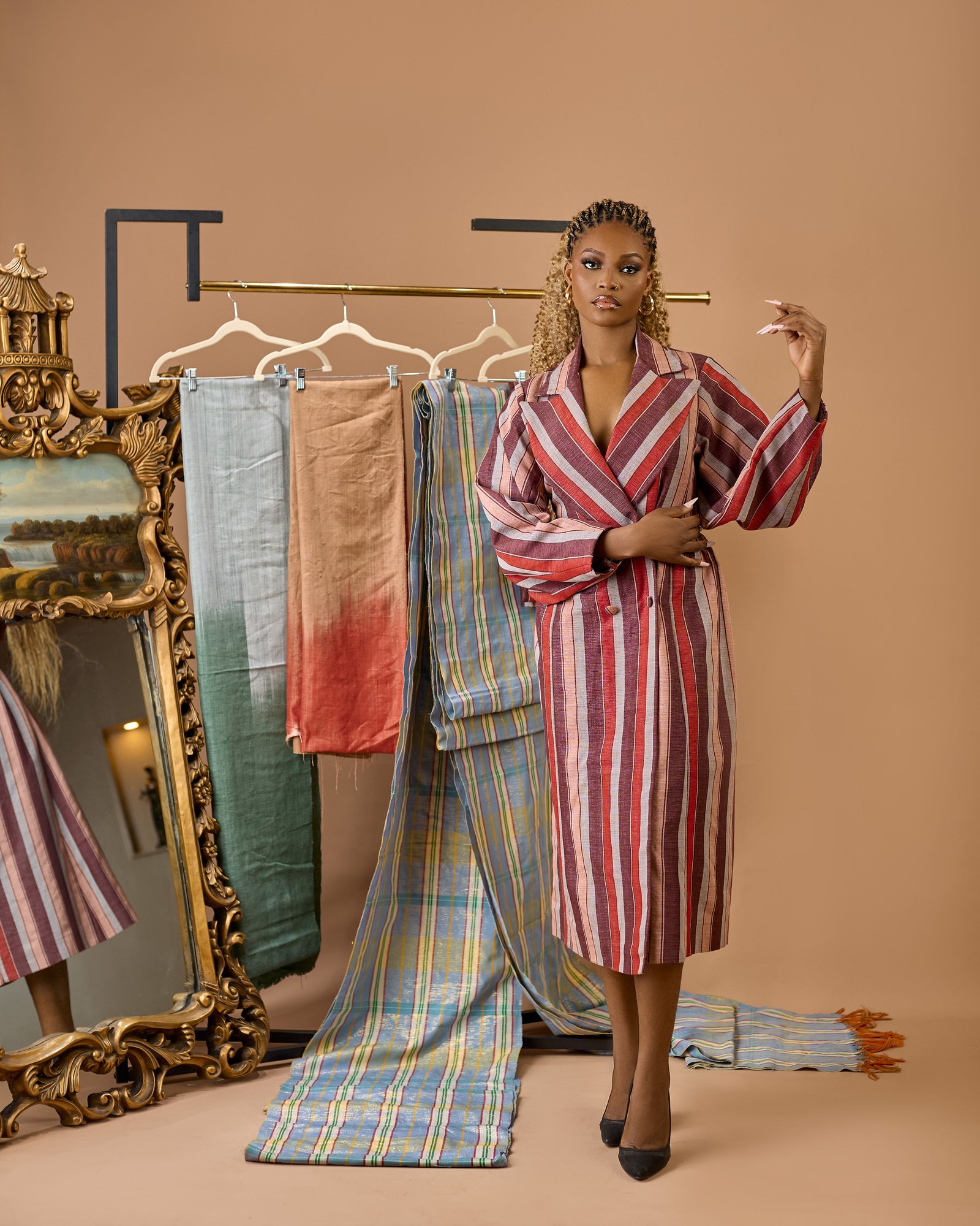 Zara Hand-Loomed Tsaki Suit Dress