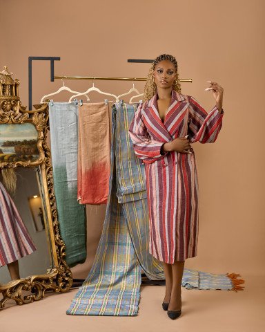 Zara Hand-Loomed Tsaki Suit Dress